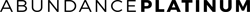 Abundance Platinum Logo BLACK