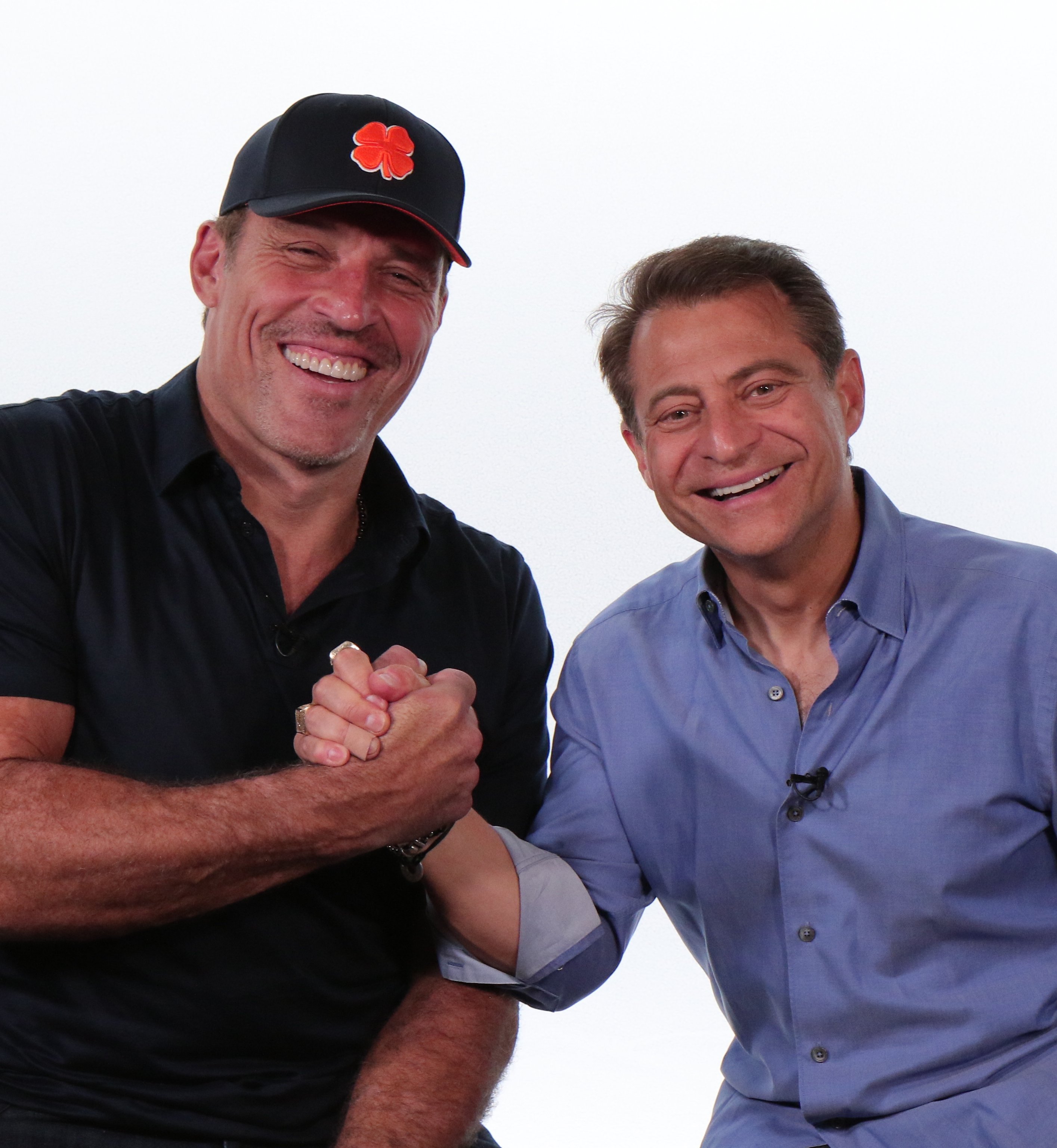 Tony Robbins and Peter Diamandis