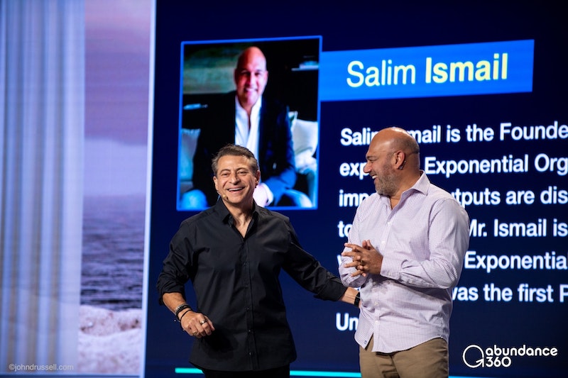 peter diamandis with salim ismail